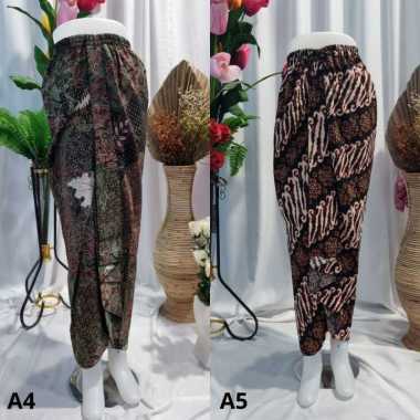 Rok Instan Rempel Batik / Rok Setelan Kebaya / Rok Wiron Rempel Motif A5