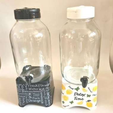 Herevin Juice dispenser kaca bulat 5 liter