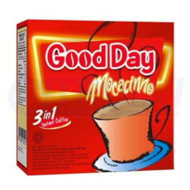 Promo Harga Good Day Instant Coffee 3 in 1 Mocacinno per 5 sachet 20 gr - Blibli
