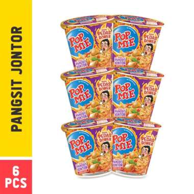Promo Harga Indomie Pop Mie Instan Kuah Pedes Dower Ayam 75 gr - Blibli