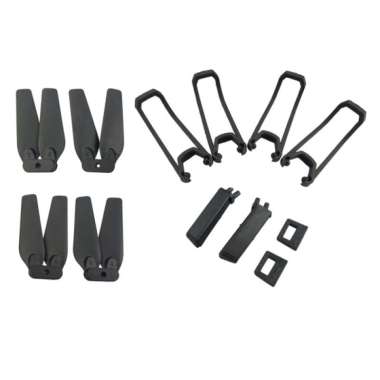 EACHINE E58 WiFi FPV Drone Accessories 8 Pcs Blades 4 Pcs Propeller Guard 2 Pcs Landing Gear Skids Sets EACHINE E58 WiFi FPV Drone Accessories 8 Pcs Blades 4 Pcs Propeller Guard 2 Pcs Landing Gear Skids Sets