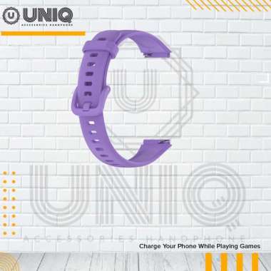 Strap Huawei Band 7 High Quality Tali Jam Tangan Smartwatch Huawei Band 7 Light Purple