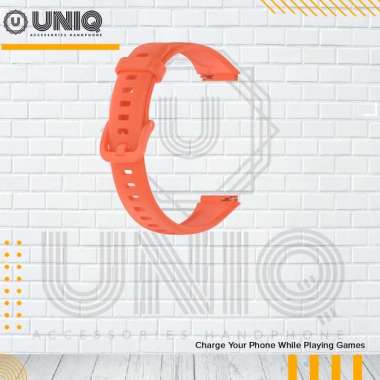 Strap Huawei Band 7 High Quality Tali Jam Tangan Smartwatch Huawei Band 7 Orange