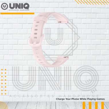 Strap Huawei Band 7 High Quality Tali Jam Tangan Smartwatch Huawei Band 7 Pinksand