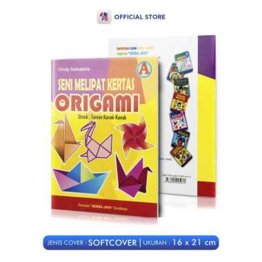 Buku Origami Koleksi Kreasi Bentuk Cara Seni Melipat Kertas Lipat Origami ORIGAMI A