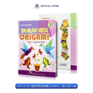 Buku Origami Koleksi Kreasi Bentuk Cara Seni Melipat Kertas Lipat Origami ORIGAMI B