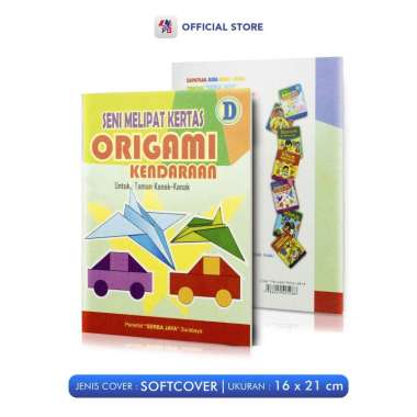 Buku Origami Koleksi Kreasi Bentuk Cara Seni Melipat Kertas Lipat Origami ORIGAMI D