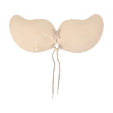 Wimiu Bra Tempel BH Tempel Premium Push Up Mangga Tali Tengah 033678 Brown D