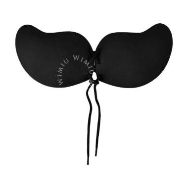 Wimiu Bra Tempel BH Tempel Premium Push Up Mangga Tali Tengah 033678 Black B