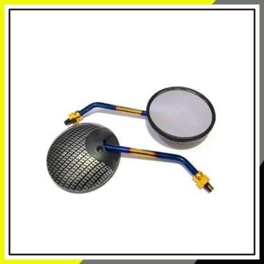[0452] Spion Scoopy Carbon Twotone Motor Honda Beat FI Vario Scoopy Spacy Supra 125 Revo Sonic CB 15