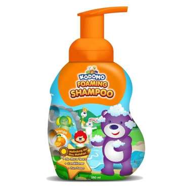 KODOMO FOAMING SHAMPOO 250ML ORANGE