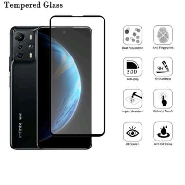 Promo Tempered Glass Layar Infinix Zero 5G / Zero X Pro Full Cover Anti Gores Kaca Infinix Zero 5G