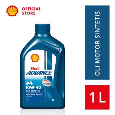 Shell Advance AX7 Scooter 10W-40 Oli Motor [1L]