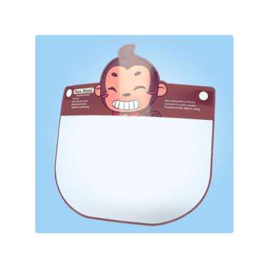 Goto Kid Faceshield Karakter Face Shield Pelindung Wajah Anak Monkey