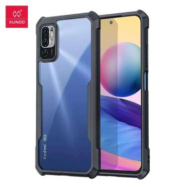 Promo Case Transparan Redmi Note 10 5G Softcase Clear Back Cover Redmi Note 10 5G Hitam