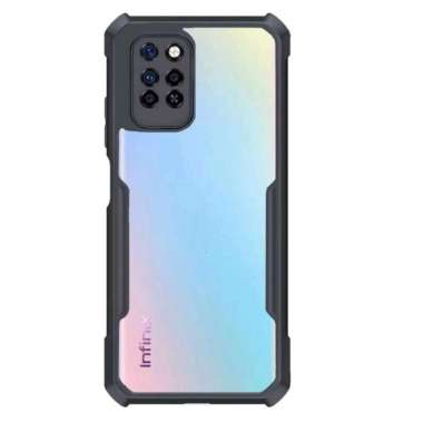 Promo Case Transparan Infinix Note 10 Pro Softcase Clear Back Cover Infinix Note 10 Pro Hitam