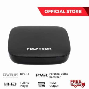 Polytron PDV-600 Set Top Box DVB T2 Receiver Tv Digital polytron pdv PDV 620T2