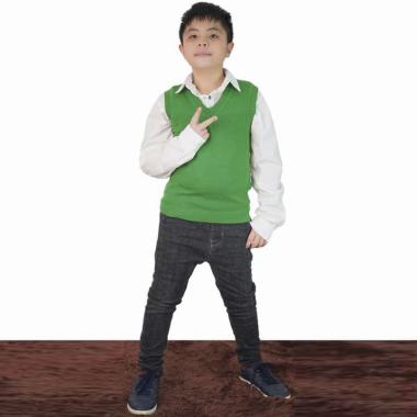 Jfashion Rompi Vest Rajut Anak 4 Hijau