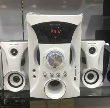 POLYTRON PMA 9505 Speaker Active with Bluetooth PUTIH