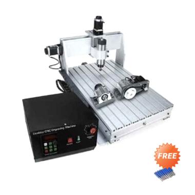 ZKLabs CNC Router 6040 4 Axis CNC PCB Milling + Spindle 2.2 KW