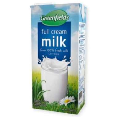 Susu Greenfileds UHT Full Cream [1000 ml / 1 lt]