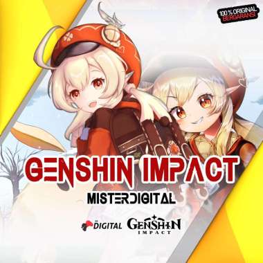 TOP UP Genshin Impact Via Login 60 Genesis Crystals