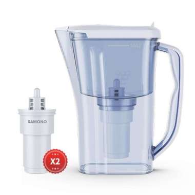 Samono 2.6L Teko Plastik Filterasi Air Minum 4Lapisan Filter SW-WFPW26