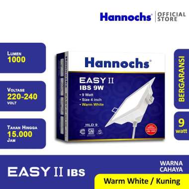 Hannochs IBS Downlight LED - Cahaya Kuning [EASY/ 9W] Kuning