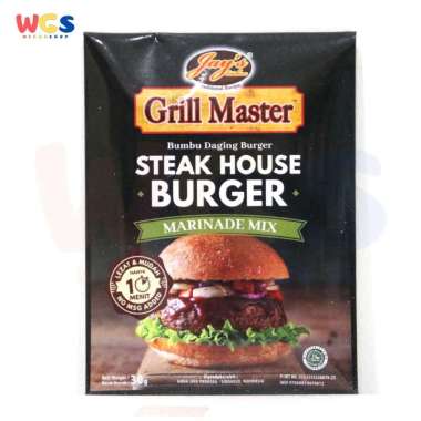 JAY'S Grill Master Steak House Burger Bumbu Daging Burger [30 g]