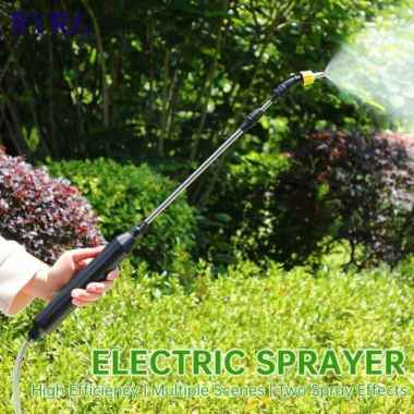 Alat Siraman Tanaman Hias Elektrik Adjustable Nozzle Spray Hitam