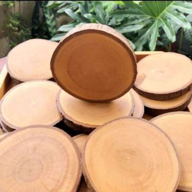 VAS BUNGA KACA BULAT / CARAFE 500 ML AESTHETIC / POT HIDROPONIK warna ALAS GELAS KAYU