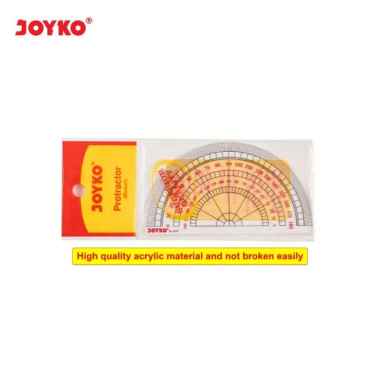 Joyko RL-ACP Acrylic Ruler Penggaris Busur Netral