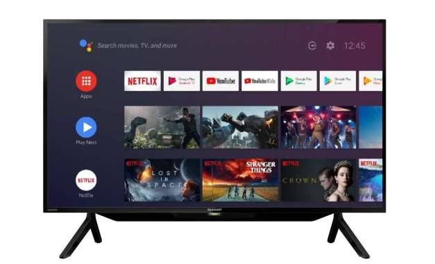 SHARP 42BG1i FHD ANDROID TV 2TC [42 Inch] Unit Only BLACK Bali