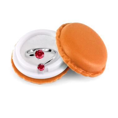 Her Jewellery July Crystals Ring Birth Stone Authentic Cincin Adjustable