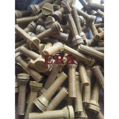 Karet Tong Bubut Cabut Bulu Ayam Kuning Biasa