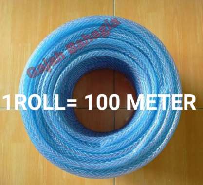 Selang air selang benang 5/16 inch pompa dc 12 Volt 100 meter 1 roll