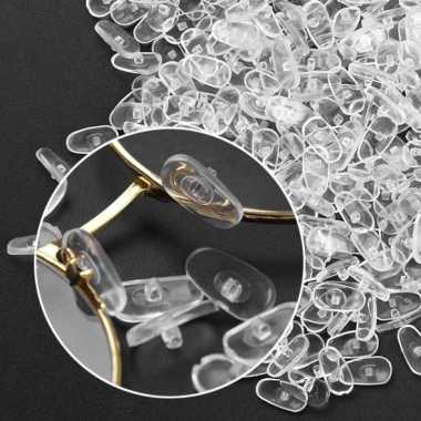 Nosepad Murah Lembut Kacamata Silikon Baut Bantalan Hidung Elastis Silicon Nose Pad Karet Penyangga 