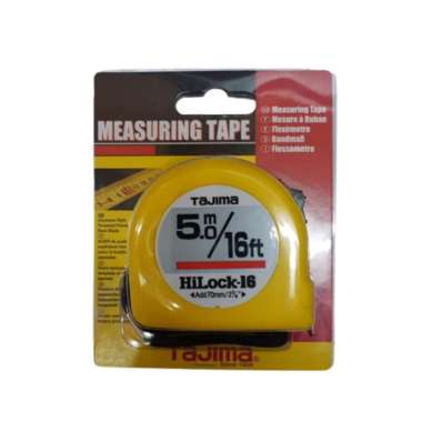 Meteran Tajima 5 Meter Jepang - Tajima Asli Hi Lock Measuring tape 5M