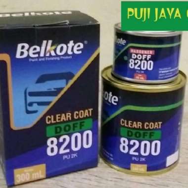 Pernis clear PU 2K Belkote 8200 DOFF (1/4 liter set)