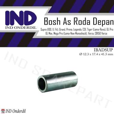 Bosh-Bos-Bushing-Bus Laher-Bearing-Laker Tengah-Dalam Tromol As Roda Depan-Spacer CB 150R-150 R-CB15
