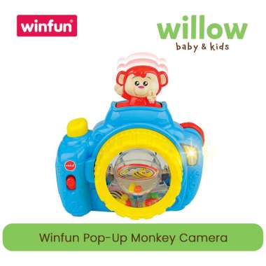 Mainan Motorik - Winfun Pop-Up Monkey Camera
