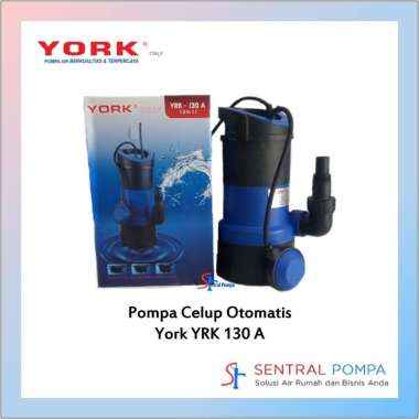 York Pompa Air Celup YRK-130A Pompa Celup Air Bersih 130 watt Auto
