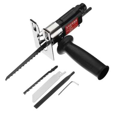 Drillpro Tos Multifunction Reciprocating Changeable Saw Attachment Black