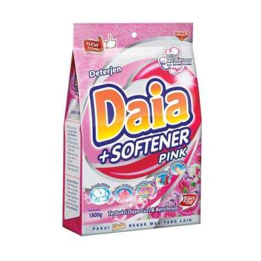 Promo Harga Daia Deterjen Bubuk Putih 1800 gr - Blibli