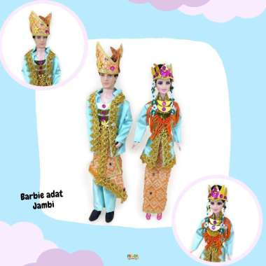Mainan Boneka Adat Jambi Boneka Adat