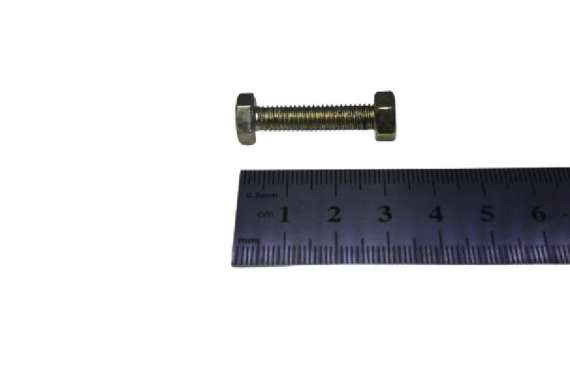 BAUT+MUR KUNING 6X30 PANJANG 3 CM UNTUK PARABOLA (KUNCI PAS 10)