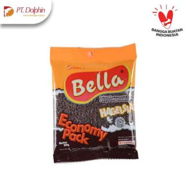PT.DOLPHIN Bella Chocolate Rice Sachet 90 gr (Meises Cokelat)