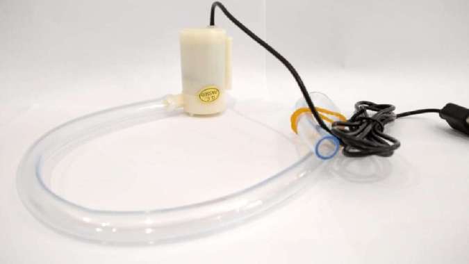 Water pump micro mini submersible 3V5v6v USB DC horiz pk selang