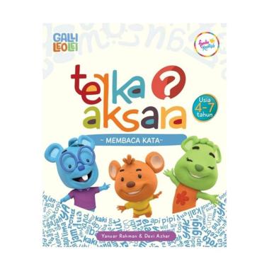 Mizan Buku Anak Gallileolei Terka Aksara Membaca Kata  Multicolor