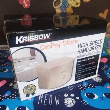 Krisbow Alat Pengering Tangan Hand Dryer Ak2630k